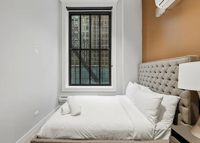Aparthotel The Plymouth Chicago 4-Br Apartment In Printers Row - Free Parking, Gym & Rooftop Chicago