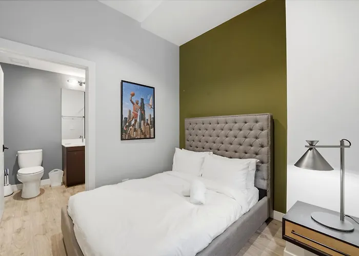 The Plymouth Chicago 4-Br Apartment In Printers Row - Free Parking, Gym & Rooftop