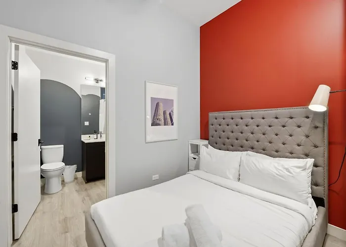 The Plymouth Chicago 4-Br Apartment In Printers Row - Free Parking, Gym & Rooftop Aparthotel 3*