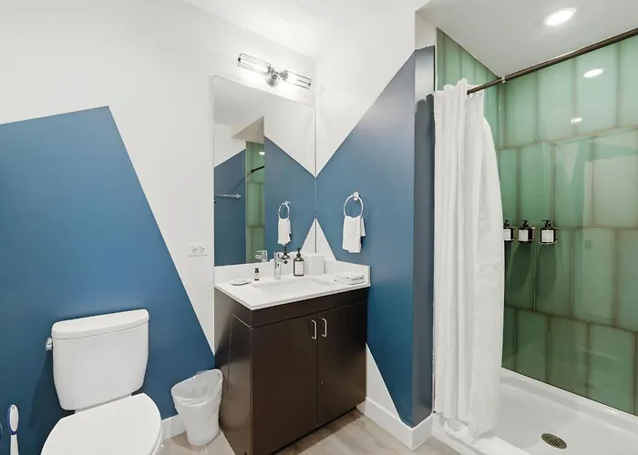 The Plymouth Chicago 4-Br Apartment In Printers Row - Free Parking, Gym & Rooftop Aparthotel 3*