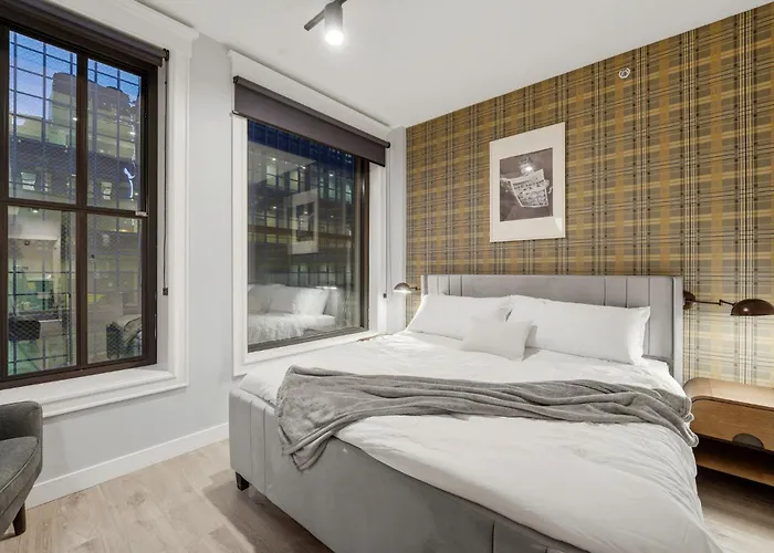 Aparthotel The Plymouth Chicago 4-Br Apartment In Printers Row - Free Parking, Gym & Rooftop Chicago