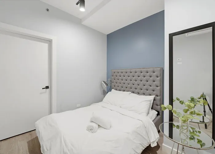 The Plymouth Chicago 4-Br Apartment In Printers Row - Free Parking, Gym & Rooftop 3* Chicago