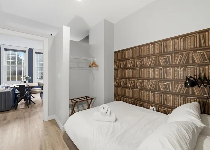 Aparthotel The Plymouth Chicago 4-Br Apartment In Printers Row - Free Parking, Gym & Rooftop